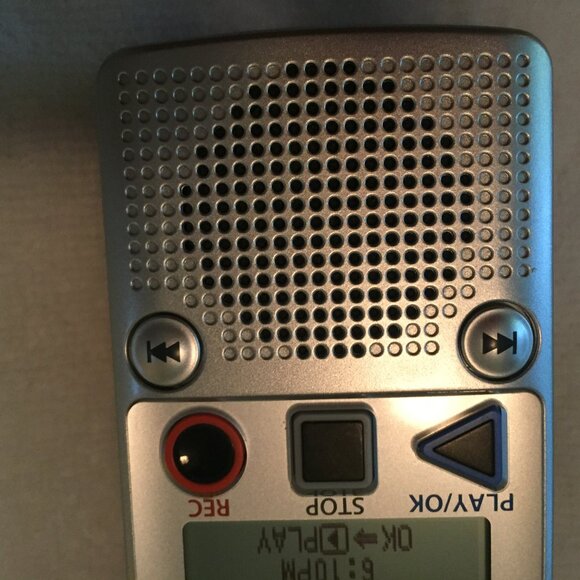 Olympus Note Corder DP-201 Digital Voice & Record Playback Tested Working - Picture 4 of 10